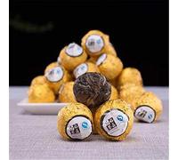 Thé noir fait à la main naturel en forme de boule vieilli Shou Mei Longévité Sourcils Thé blanc (50pcs)