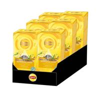 Thé Noir Lipton Exclusive Sélection Citron - 6 boites - 150 sachets pyramide
