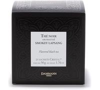 Thé noir smokey lapsang - 25 sachets cristal - Dammann Frères