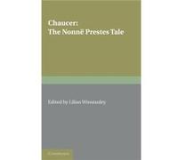 The Nonne Prestes Tale - Geoffrey Chaucer - Cambridge University Press - Livre en Anglais - Paperback Geoffrey ChaucerGeoffrey Chaucer (Auteur)