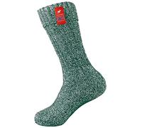 The Nordic Sock Company Norwegian Fjord Socks Chaussettes d'hiver chaudes et durables, vert pin, 9-11