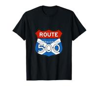 The North Coast 500 NC500 Panneau avec drapeau écossais T-Shirt
