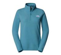 The North Face 100 Glacier 1/4 Zip Pull-Over pour Femme Algae Blue XS
