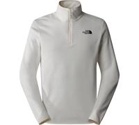 The North Face 100 Glacier 1/4 Zip Pull-Over pour Homme White Dune/Npf L