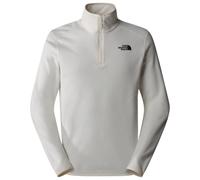 The North Face - 100 Glacier 1/4 Zip - Pull polaire - XL - white dune / black