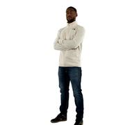 The North Face 100 Glacier Full Zip Veste Polaire pour hommes White Dune XXL