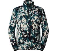 THE NORTH FACE 100 Glacier Printed 1/4 Zip - Homme - Noir / Blanc - taille M- modèle 2025