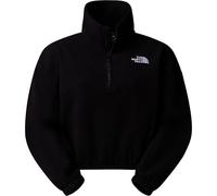 The North Face - Polaire courte zippée - W 100 Glacier Half Zip TNF Black pour Femme Taille L - Noir Noir L