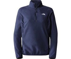 The North Face 100 Glaciers Sweat-Shirt, Bleu Marine, L Femme