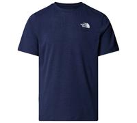 The North Face - 24/7 S/S Tee Reg - T-shirt technique - M - summit navy dark heather