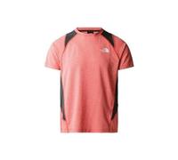 The North Face Ao Glacier Fiery Red White Heather-Asphalt Grey XXL