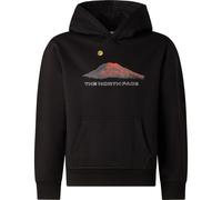 The North Face - Boy's Mountain Night Relaxed Hoodie - Sweat à capuche - M - black