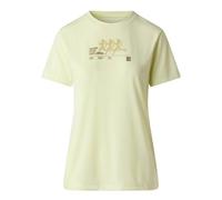 The North Face - Women's Bitmap Silhouette Short Sleeves Tee - T-shirt technique - L - lemon mist
