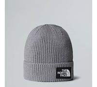 The North Face Bonnet À Revers Et Logo Carré Tnf Tnf Medium Grey Heather Taille Taille Unique male