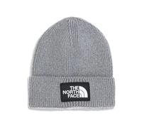 THE NORTH FACE Unisexe Logo Box Cuffed Bonnet TNF Medium Grey Heather One Size