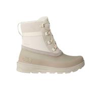 The North Face - Bottes après-skis imperméables - Shellista V Shorty WP W White Dune/Soapstone pour Femme - Taille 7 US - Beige Beige 7 US