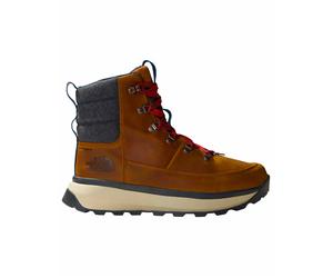 The North Face - Bottes chaudes - Bergen Leather WP M Timber Tan/Red pour Homme - Taille 9,5 US - Marron Marron 9,5 US