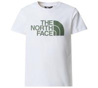 The North Face - Boy's S/S Easy Tee - T-shirt - L - tnf white / duck green
