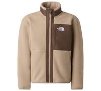 The North Face - Boy's Yumiori Full Zip Jacket - Veste polaire - XS - mushroom grey / smokey brown