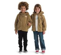 The North Face Campshire F/Z Hoodie Veste à Capuche, Teddy Marron, 3 Ans Mixte Enfant