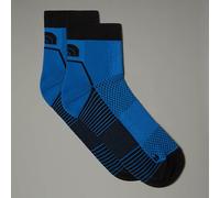 THE NORTH FACE Chaussettes 'Trail Run' bleu / noir, Taille 38-40