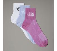 The North Face Chaussettes Courtes Avec Amorti Multi Sport Tnf White-purple Mint-vibrant Verbena Taille L male