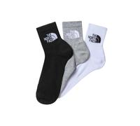 THE NORTH FACE Chaussettes de sport gris chiné / noir / blanc, Taille 44-46