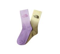THE NORTH FACE Chaussettes de sport olive / violet / violet clair / noir, Taille 41-43
