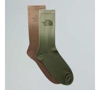 The North Face Chaussettes Everyday Dip-dye Mi-mollets Bark Mist-slate Moss-mocha Brown-mushroom Grey Taille XS male