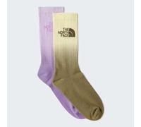 The North Face Chaussettes Everyday Dip-dye Mi-mollets Hushed Lavender-metal Pink-pear-lemon Mist Taille M male
