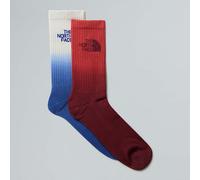 The North Face Chaussettes Everyday Dip-dye Mi-mollets Tnf Blue-white Dune-mars Dust-sumac Taille S male