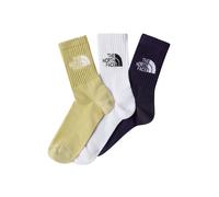 THE NORTH FACE Chaussettes marine / citron vert / noir / blanc, Taille 44-46