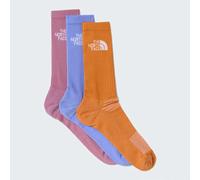 Chaussettes The North Face Multisport Cush Crew rose violet orange 3 paires - XS