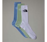 The North Face Chaussettes Mi-mollets Avec Amorti Multi Sport Tnf White-misty Sage-steel Blue Taille M male