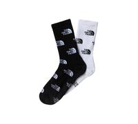 The North Face NF0A8BRBKY4 EVERYDAY CREW SOCK LOGO - 2P Socks Homme TNF BLACK/TNF WHITE Taille L