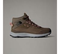 The North Face Chaussures De Randonnée Imperméables En Cuir Cragstone Pour Femme Bipartisan Brown-tnf Black Taille 38 female