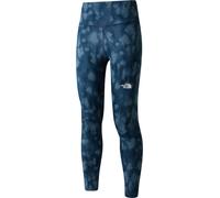 The North Face - Collant de trail avec traitement déperlant durable - W Flex 25In Tight Print Summit Navy Diffused pour Femme - Taille XS Navy XS