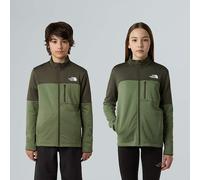 The North Face Couche Intermédiaire Zippée Hike Pour Enfant Bark Mist-new Taupe Green Taille S male