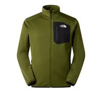 The North Face Veste polaire Crest Full Zip Homme Vert/Noir/Blanc Taille M