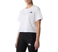 The North Face T-shirt Cropped Simple Dome Femme Blanc Taille L