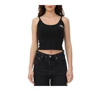 The North Face - Débardeur à Bretelles et Col Rond en Mélange de Coton - Femme - Tops - Noir - Taille: 34 FR