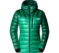 The North Face - Doudoune d'alpinisme - W Summit Breithorn Hoodie Nebula Green Evergreen pour Femme en Matières Recyclées - Taille L - Vert Vert L