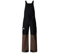 The North Face - Dragline Bib - Pantalon de ski - L - Regular - tnf black / smokey brown