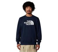 The North Face Drew Peak Crew vêtement running homme Drew Peak Crew S Bleu marine