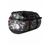 The North Face - Duffel résistant 50L - Base Camp Duffel S TNF Black Alpine Floral en Nylon - Noir Noir