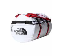 The North Face - Duffel résistant 50L - Base Camp Duffel S TNF White TNF Black Elevation Red en Nylon - Blanc Blanc