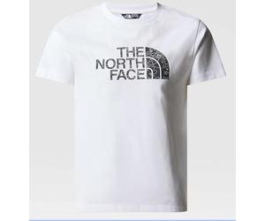 THE NORTH FACE Easy T-Shirt TNF White-Asphalt Grey Bouldering Guide Print 176