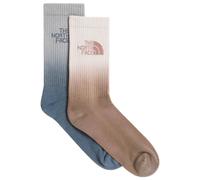 The North Face - Everyday Crew Sock Dip Dye 2-Pack - Chaussettes multifonctions - Unisex L | EU 44-46 - garnet / cumulus cloud