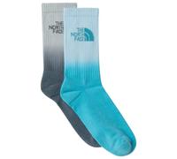The North Face - Everyday Crew Sock Dip Dye 2-Pack - Chaussettes multifonctions - Unisex M | EU 41-43 - river ice / opal frost