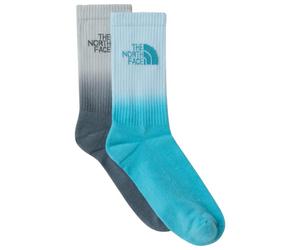 The North Face - Everyday Crew Sock Dip Dye 2-Pack - Chaussettes multifonctions - Unisex XS | EU 34-37 - river ice / opal frost